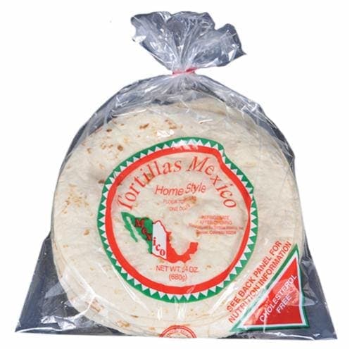 Tortillas Mexico Flour Tortillas