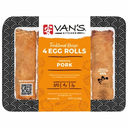 Van Pork Egg Rolls With Sweet & Sour Sauce
