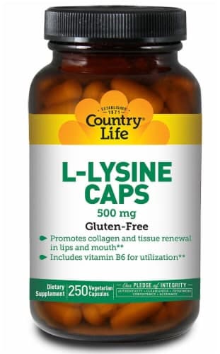 Country Life L-Lysine Capsules