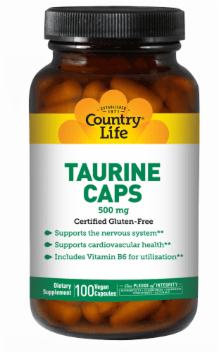 Country Life Taurine Vegan Capsules