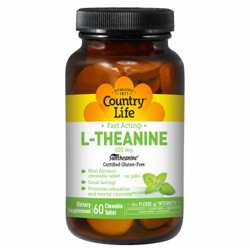 Country Life Fast-Acting L-Theanine Smooth Melts