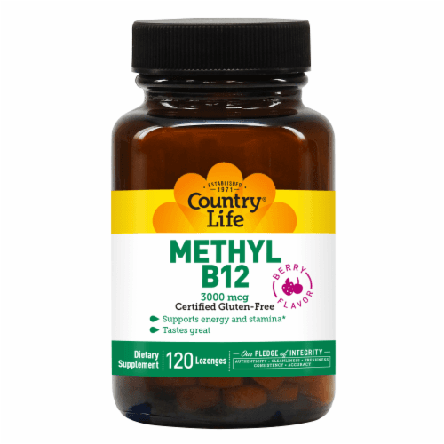 Country Life Methyl B12 Berry Flavor Lozenges