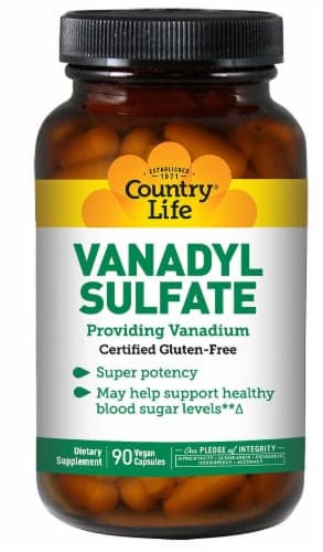 Country Life Vanadyl Sulfate Capsules