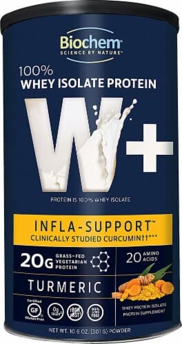 Biochem Sports  W+ Infla - Support Whey Isolate Protein   Turmeric