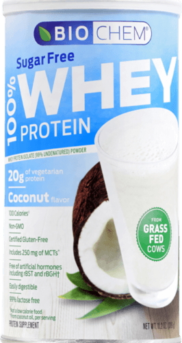 Biochem 100% Whey Coconut Flavor Sugar-Free Protein