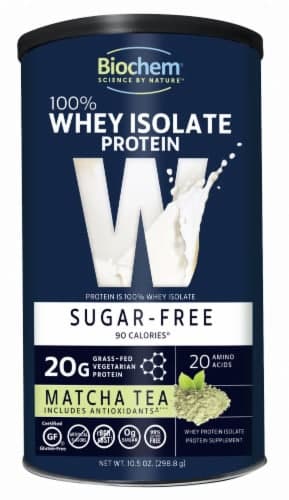 Biochem 100% Whey Isolate Protein Matcha Tea