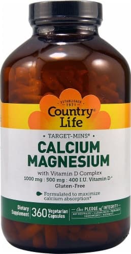 Country Life  Calcium-Magnesium With Vitamin D Complex