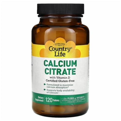 Country Life Calcium Citrate With Vitamin D