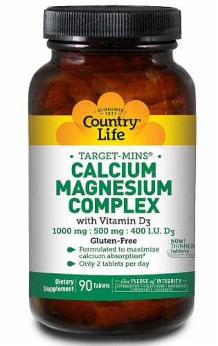 Country Life  Target-Mins Calcium Magnesium Complex With Vitamin D