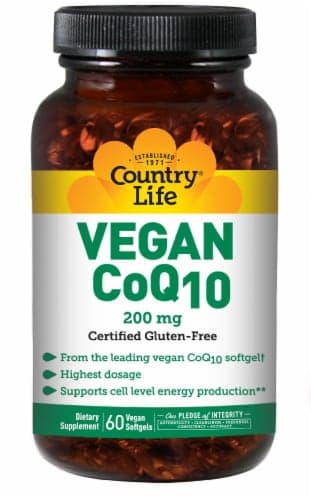 Country Life Coq10 Vegan Softgels