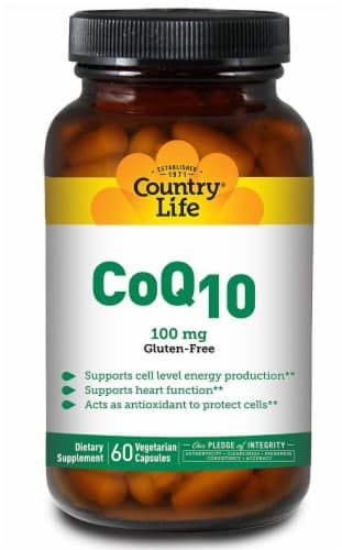 Country Life Coq10 Vegetarian Capsules