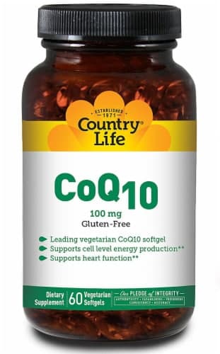 Country Life Coq10 Vegetarian Softgels