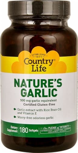 Country Life Nature'S Garlic Softgels