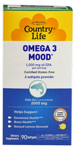 Country Life Omega-3 Mood Softgels