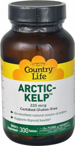 Country Life Arctic Kelp Tablets 225 Mcg