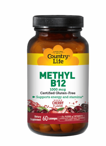 Country Life Methyl B-12 Cherry Flavor Lozenges