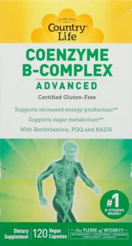 Country Life Advanced Coenzyme B-Complex Vegetarian Capsules