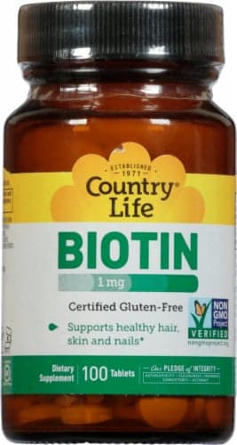 Country Life 1000 Mcg High Potency Biotin