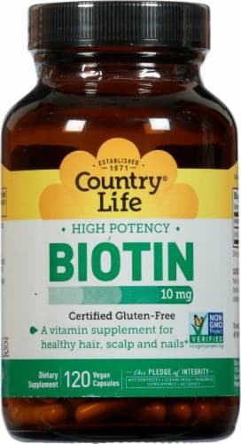 Country Life Biotin Vegetarian Capsules