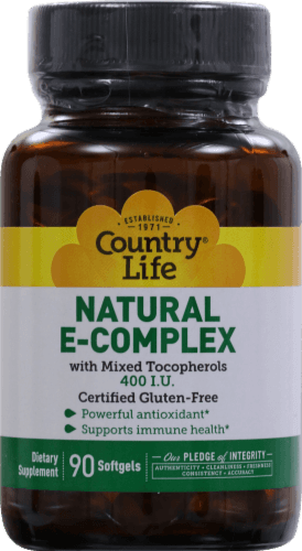 Country Life Natural E Complex Softgels