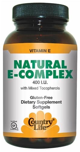 Country Life Natural E-Complex Softgels 400 Iu