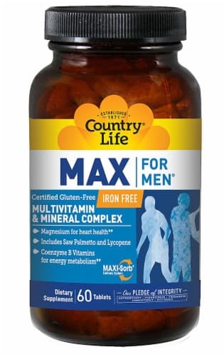 Country Life  Max For Men Multivitamin And Mineral