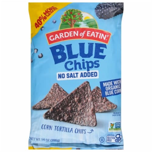 Garden Of Eatin' No Salt Added Blue Tortilla Chips