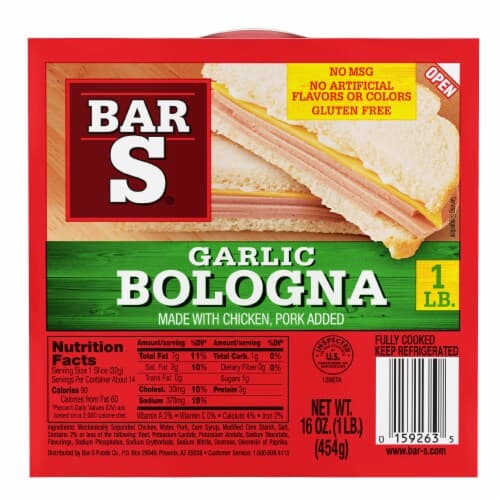 Bar-S Garlic Bologna