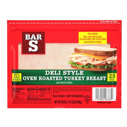 Deli Style Oven Roasted Turkey Breast Lunch Meat