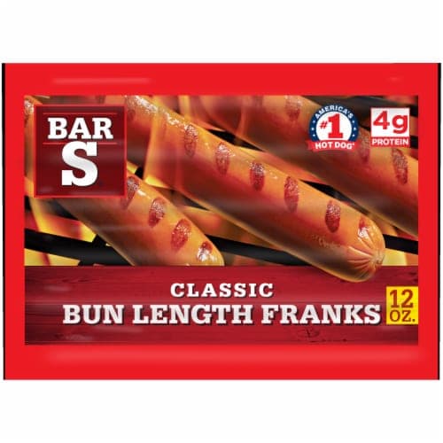 Bar-S Franks Bun Length Classic