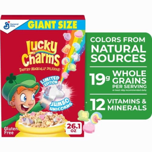 Lucky Charms Gluten Free Breakfast Cereal Giant Size