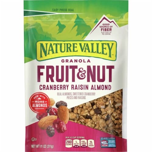 Nature Valley Fruit & Nut Cranberry Raisin Almond Granola