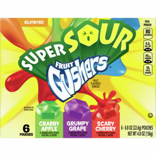 Betty Crocker - Gushers Super Sour