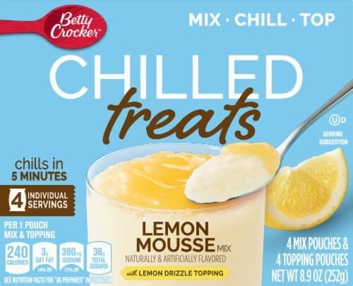 Betty Crocker Lemon Mousse Mix Chilled Treats
