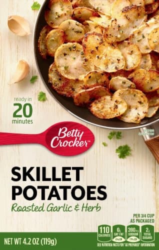 Betty Crocker Skillet Potatoes, Roasted Garlic & Herb