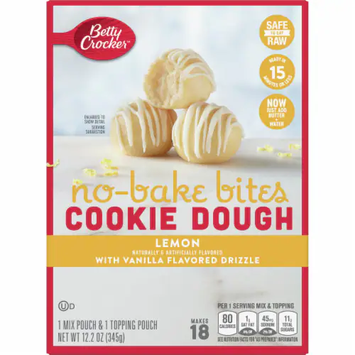 Betty Crocker No-Bake Lemon Cookie Dough Bites
