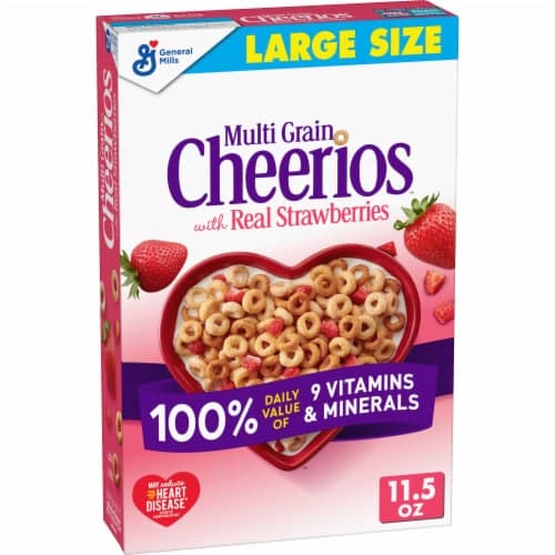 Multi Grain Cheerios Strawberry Cereal
