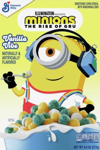 General Mills Minions Vanilla Vibe Cereal