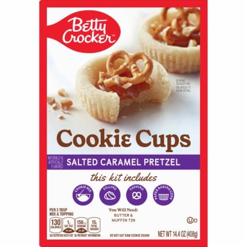 Betty Crocker Salted Caramel Pretzel Cookie Cups Kit