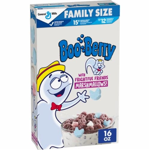 General Mills Boo Berry Halloween Cereal