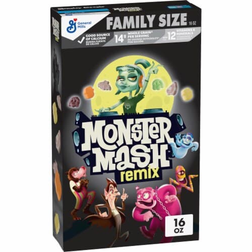 General Mills Monster Mash Frosted Cereal, Berry Flavored