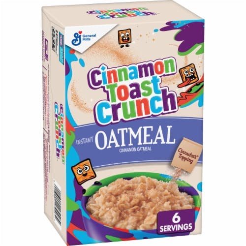 Is it Dairy Free? Cinnamon Toast Crunch Oatmeal