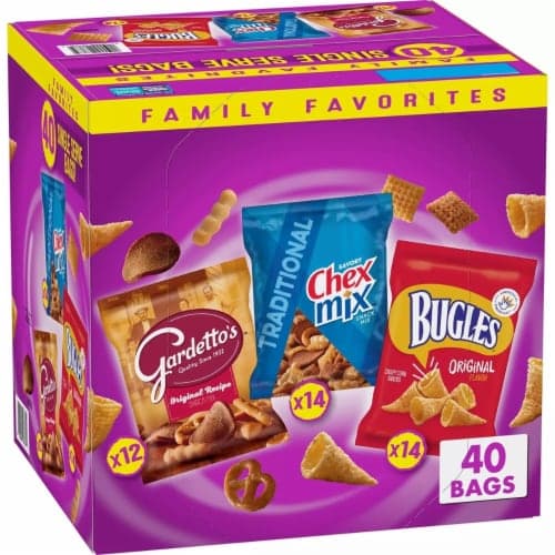 General Mills Bugles, Chexmix And Gardetto Variety Pack