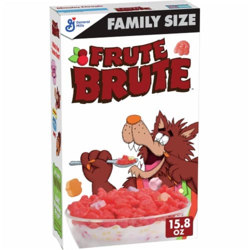 Frute Brute Halloween Breakfast Cereal Family Size