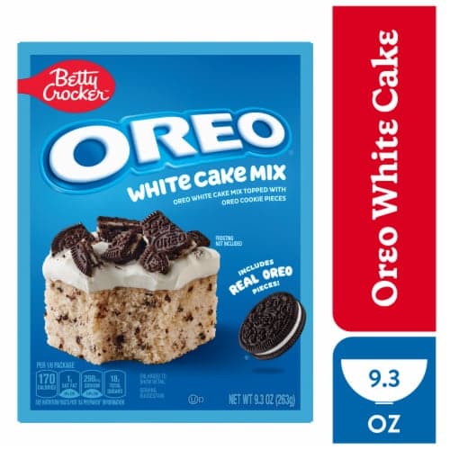 Betty Crocker Oreo White Cake With Oreo Cookie Pieces Baking Mix