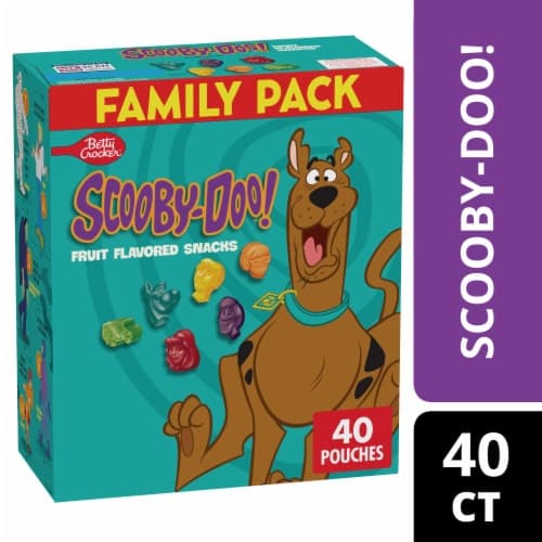 Betty Crocker Scooby Doo Fruit Flavored Family Pack Kids Snacks