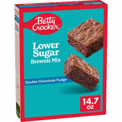 Betty Crocker Lower Sugar Double Chocolate Fudge Brownie Mix