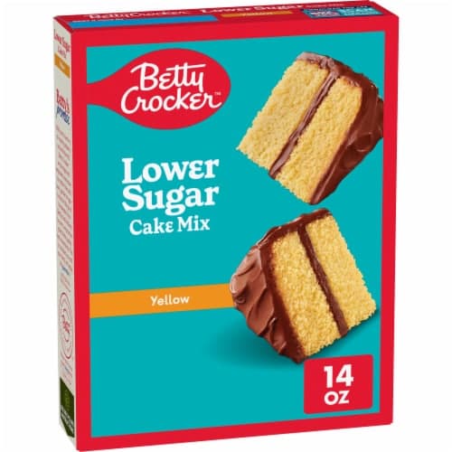 Betty Crocker Lower Sugar Yellow Cake Mix