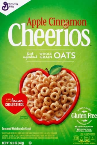 Cheerios Cereal, Apple Cinnamon