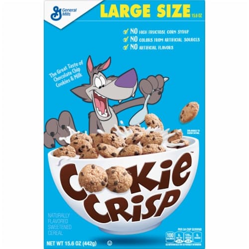 Cookie Crisp Chocolate Chip Cookie Flavored Cereal
